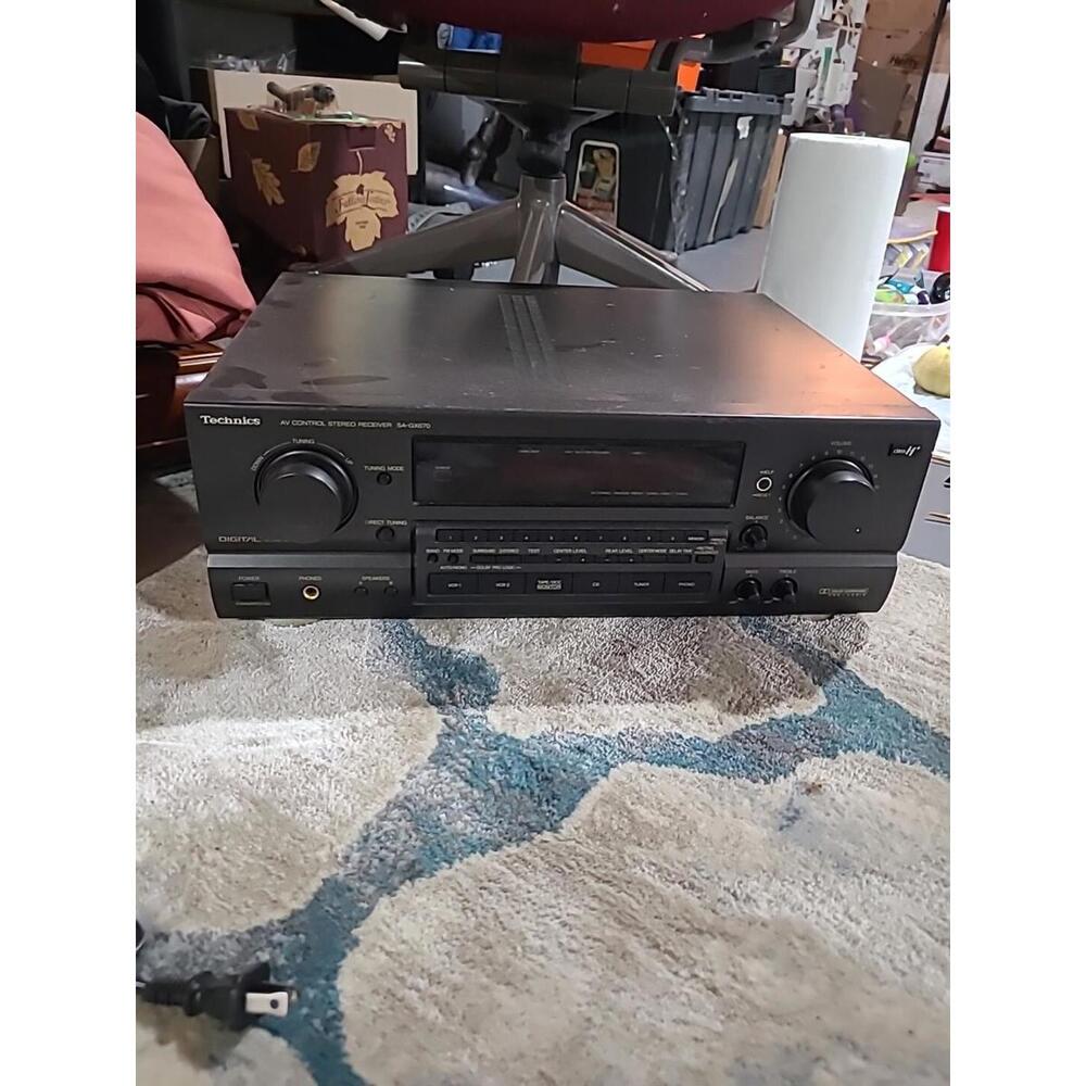 Vintage Technics AV Stereo Receiver SA-GX670